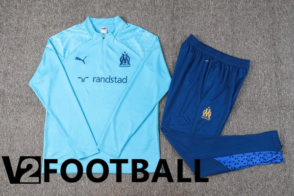 Marseille OM Training Tracksuit Suit Blue 2023/2024