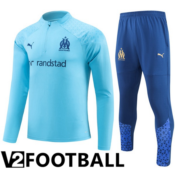 Marseille OM Training Tracksuit Suit Blue 2023/2024