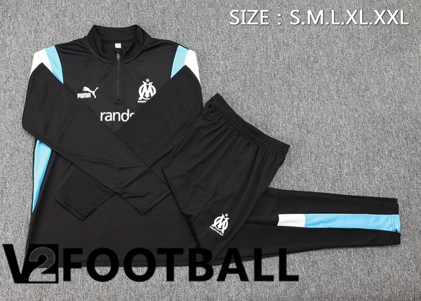 Marseille OM Training Tracksuit Suit Black 2023/2024