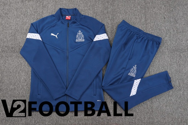 Marseille OM Training Jacket Suit Royal Blue 2023/2024