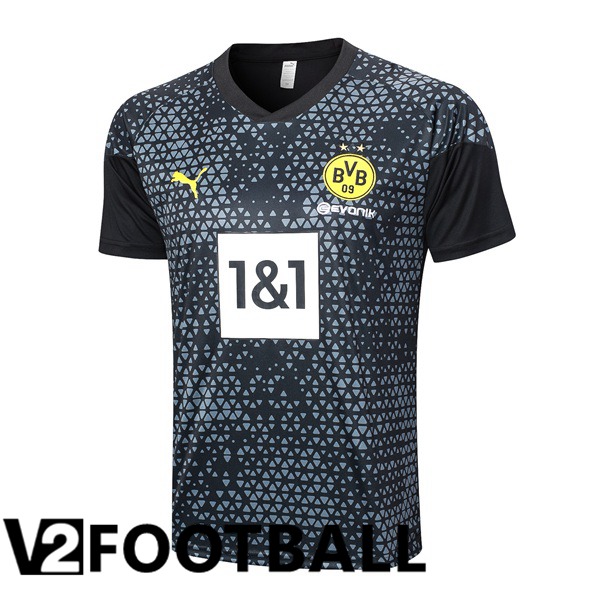 Dortmund BVB Training T Shirt Black 2023/2024
