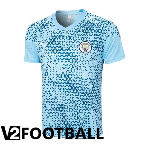 Manchester City Training T Shirt Blue 2023/2024