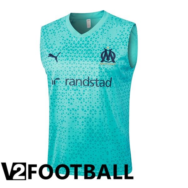 Marseille OM Soccer Vest Blue 2023/2024