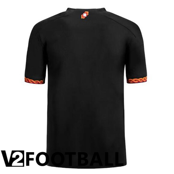 AS Roma Soccer Shirt Third Black 2023/2024