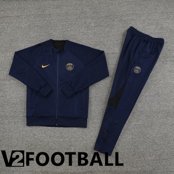 Paris PSG Training Jacket Suit Royal Blue 2023/2024