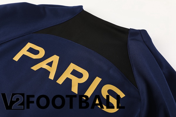 Paris PSG Training Jacket Suit Royal Blue 2023/2024