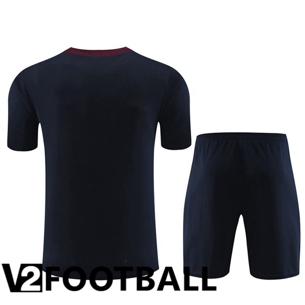 England Training T Shirt + Shorts Royal Blue 2023/2024