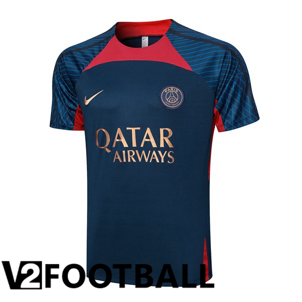 Paris PSG Training T Shirt Royal Blue 2023/2024