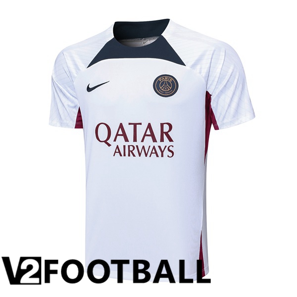 Paris PSG Training T Shirt White 2023/2024