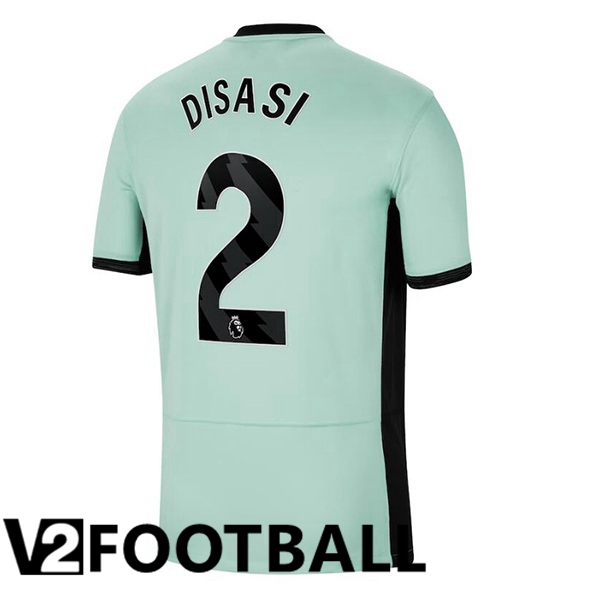 FC Chelsea (Disasi 2) Soccer Shirt Third Green 2023/2024