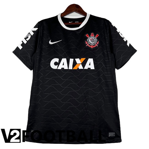 Corinthians Retro Soccer Shirt Away Black 2008