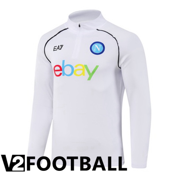 SSC Napoli Training Sweatshirt White 2023/2024