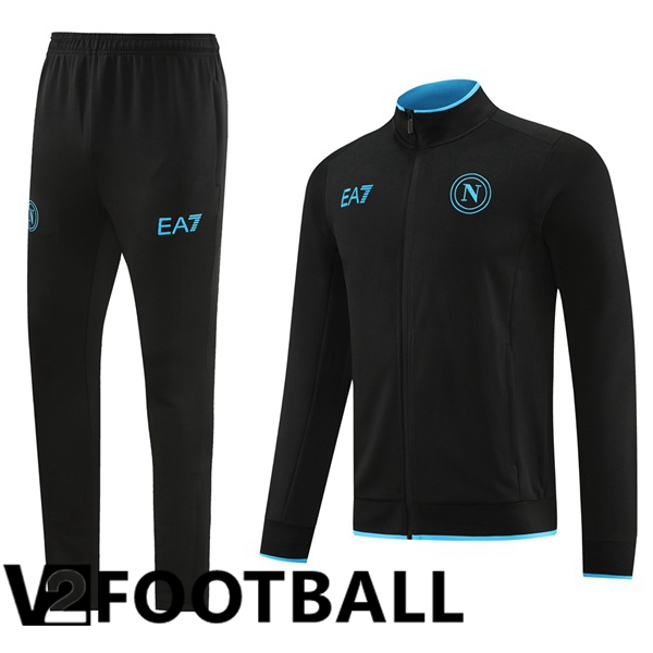 SSC Napoli Training Jacket Suit Black 2023/2024