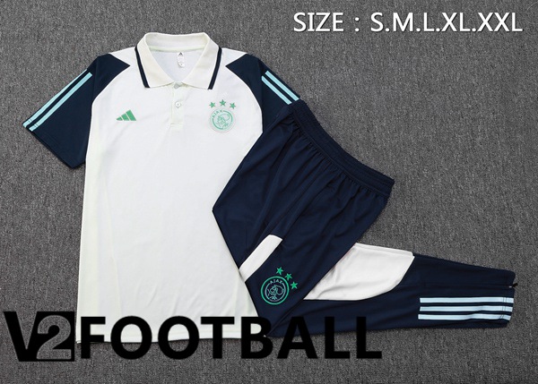 AFC Ajax Football Polo + Pants Green 2023/2024