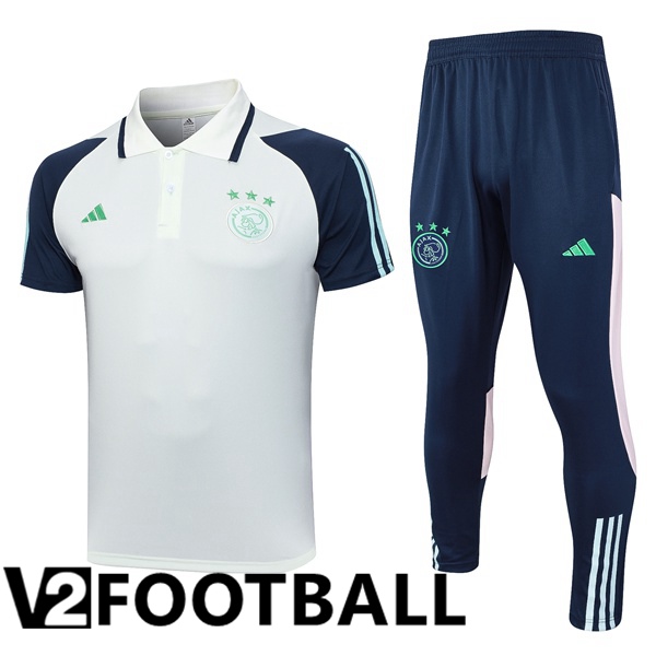 AFC Ajax Football Polo + Pants Green 2023/2024