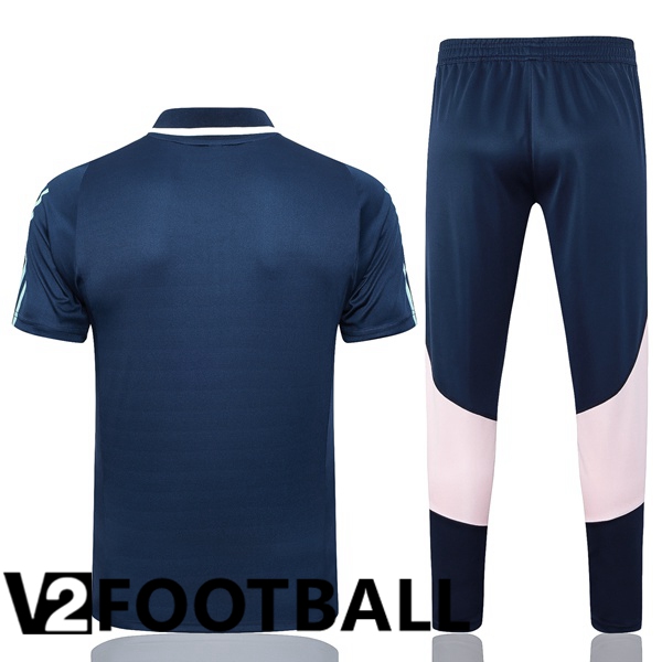 AFC Ajax Football Polo + Pants Royal Blue 2023/2024