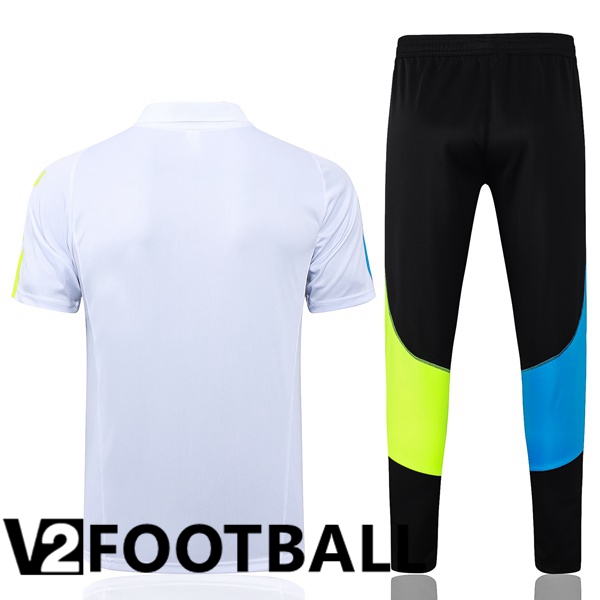 Arsenal Football Polo + Pants White 2023/2024