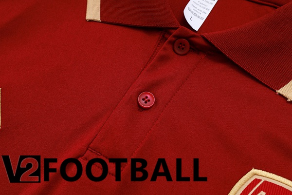 Arsenal Football Polo + Pants Red 2023/2024