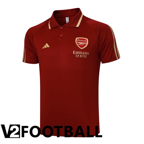 Arsenal Football Polo Red 2023/2024