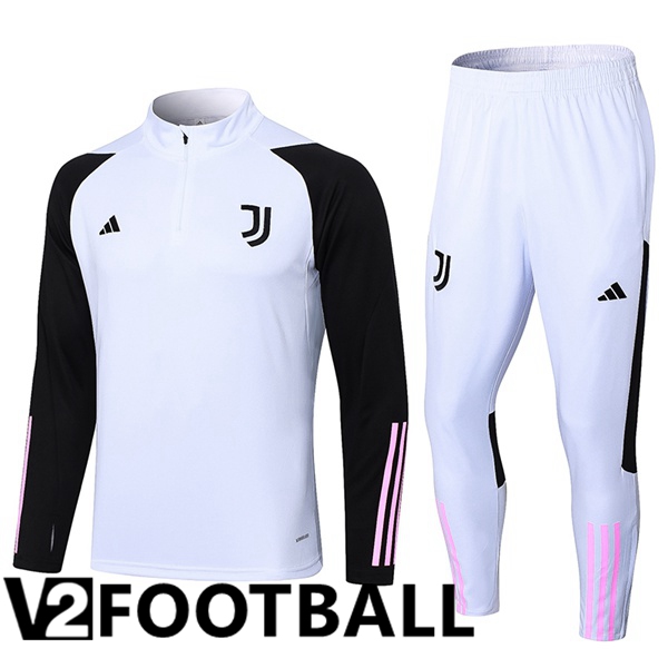 Juventus Training Tracksuit Suit White 2023/2024