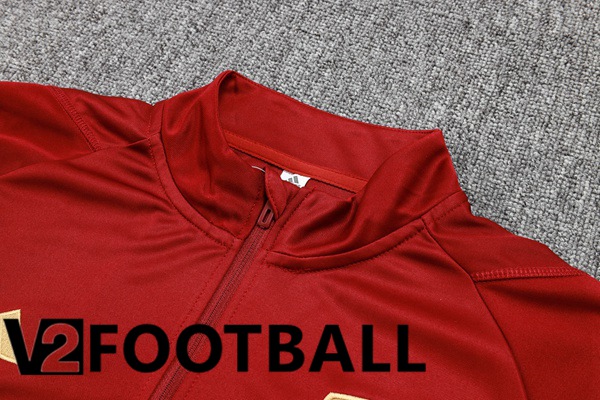 Arsenal Training Tracksuit Suit Red 2023/2024