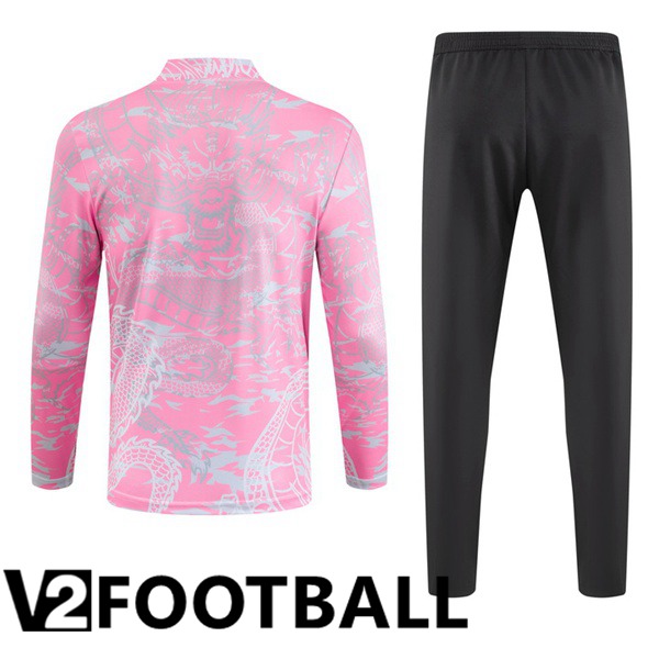 Real Madrid Training Tracksuit Suit Pink 2023/2024