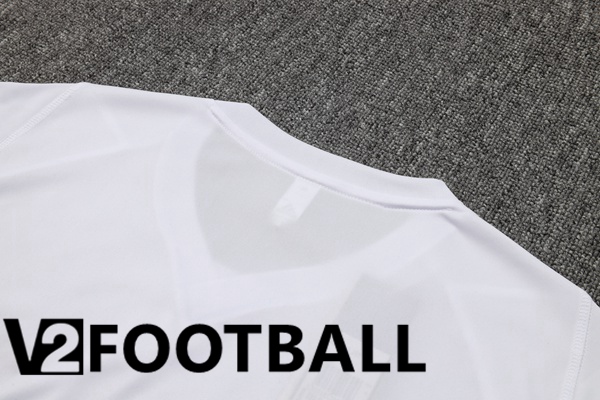 Bayern Munich Training T Shirt + Shorts White 2023/2024