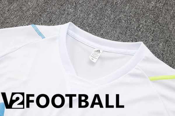 Arsenal Training T Shirt + Shorts White 2023/2024