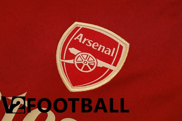 Arsenal Training T Shirt + Shorts Red 2023/2024