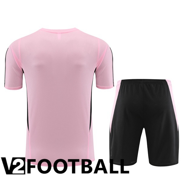 Inter Miami CF Training T Shirt + Shorts Pink 2023/2024