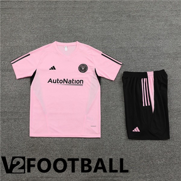 Inter Miami CF Training T Shirt + Shorts Pink 2023/2024