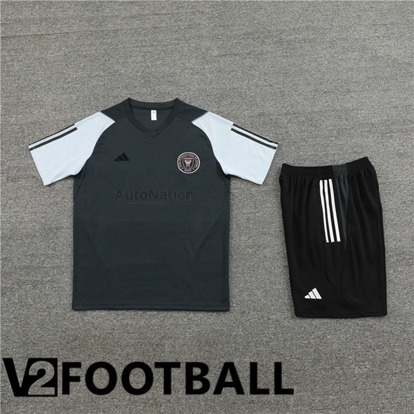 Inter Miami CF Training T Shirt + Shorts Grey 2023/2024