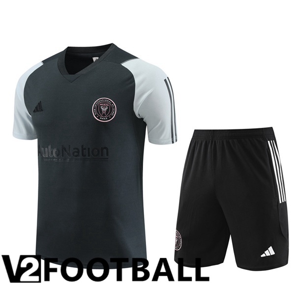 Inter Miami CF Training T Shirt + Shorts Grey 2023/2024