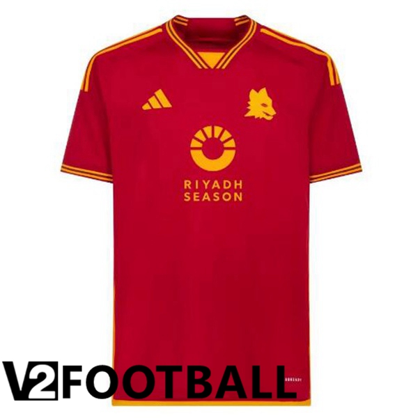 AS Roma RIYADH SEASON Football Shirt Home Red 2023/2024