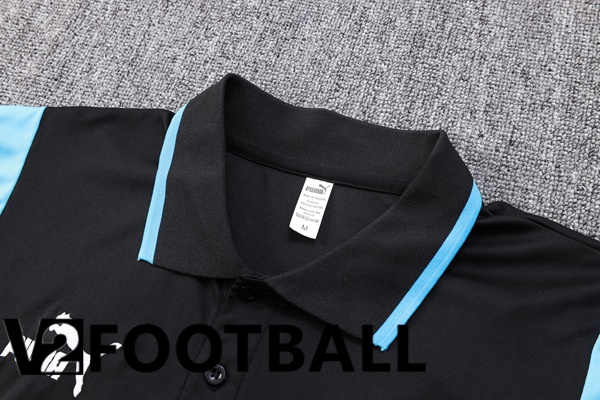 Marseille OM Football Polo + Pants Black 2023/2024