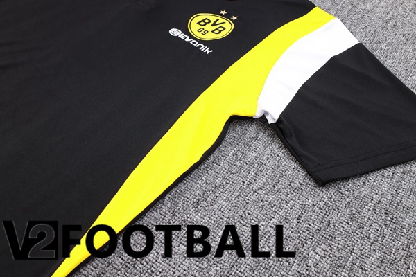 Dortmund BVB Football Polo + Pants Black 2023/2024