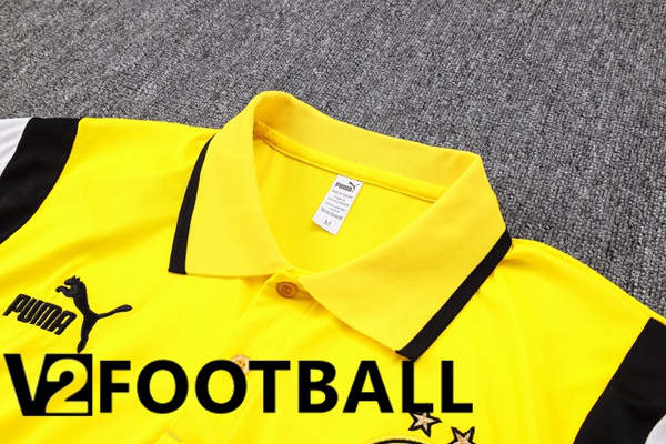 Dortmund BVB Football Polo + Pants Yellow 2023/2024