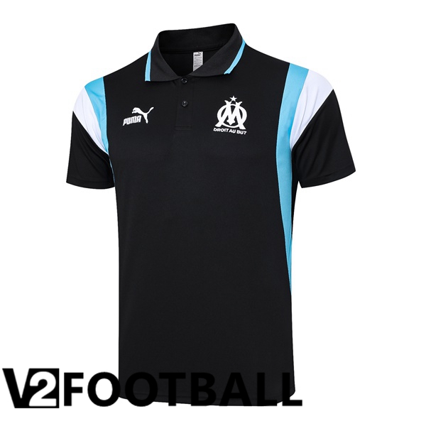 Marseille OM Football Polo Black 2023/2024