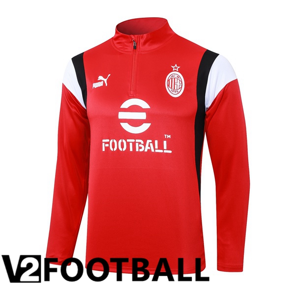 AC Milan Training Sweatshirt Red 2023/2024