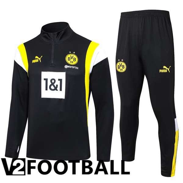 Dortmund BVB Training Tracksuit Suit Black 2023/2024