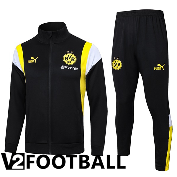 Dortmund BVB Training Jacket Suit Black 2023/2024