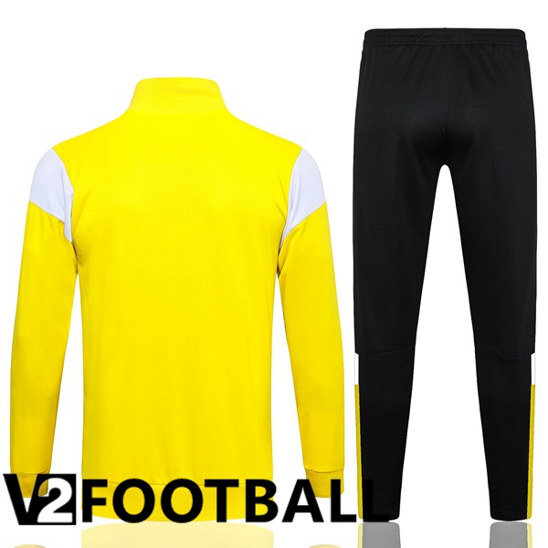 Dortmund BVB Training Jacket Suit Yellow 2023/2024