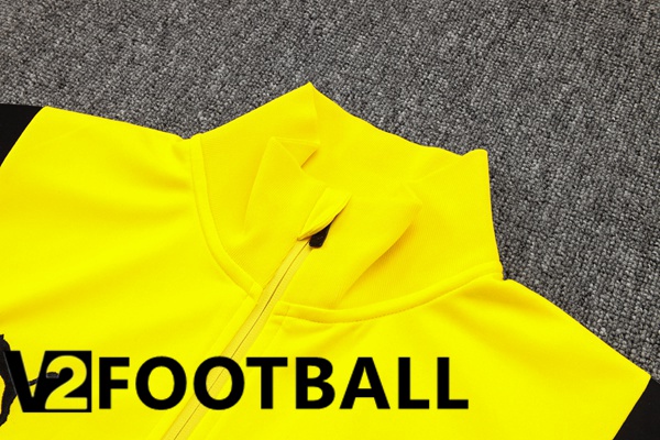 Dortmund BVB Training Jacket Suit Yellow 2023/2024