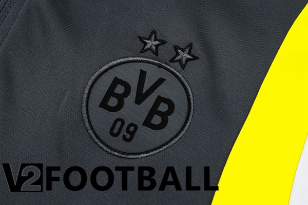 Dortmund BVB Training Jacket Suit Grey 2023/2024