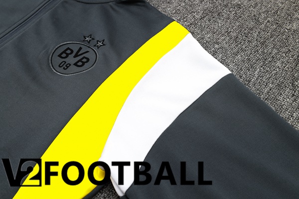 Dortmund BVB Training Jacket Suit Grey 2023/2024