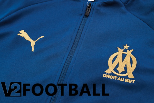 Marseille OM Training Jacket Suit Blue 2023/2024