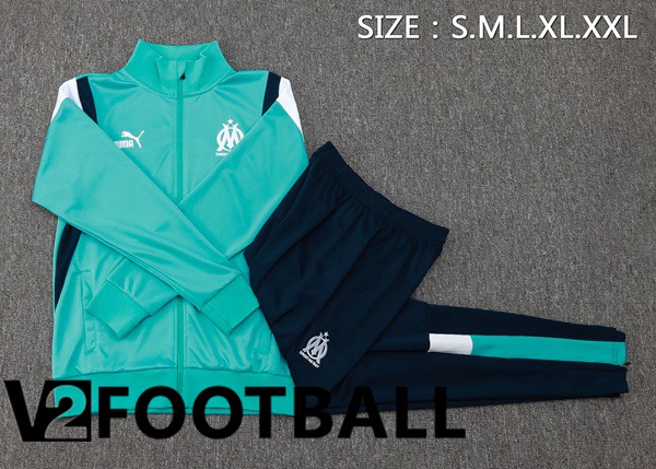 Marseille OM Training Jacket Suit Blue 2023/2024