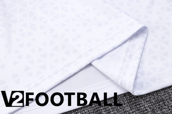 AC Milan Training T Shirt + Shorts White 2023/2024