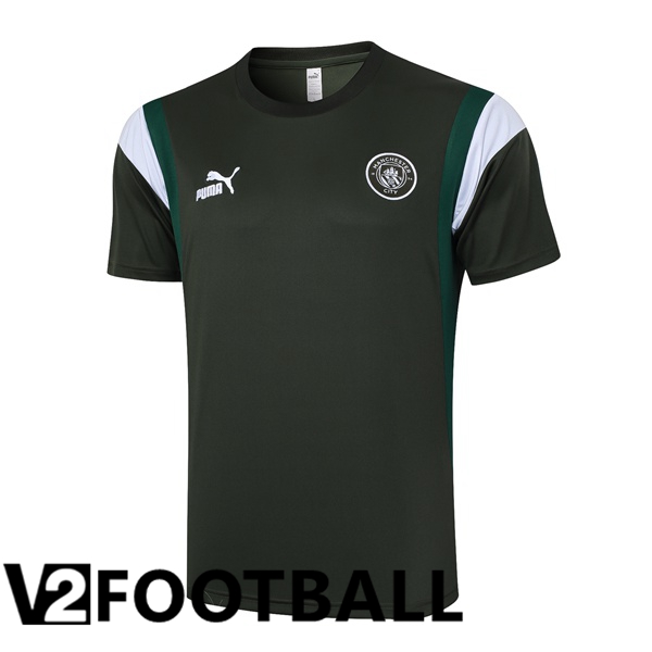 Manchester City Training T Shirt Green 2023/2024