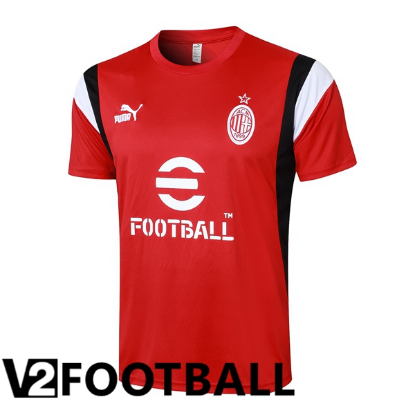 AC Milan Training T Shirt Red 2023/2024